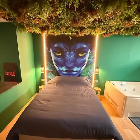 Appartement Capsule Avatar - Balneo Sauna Projecteur Nintendo